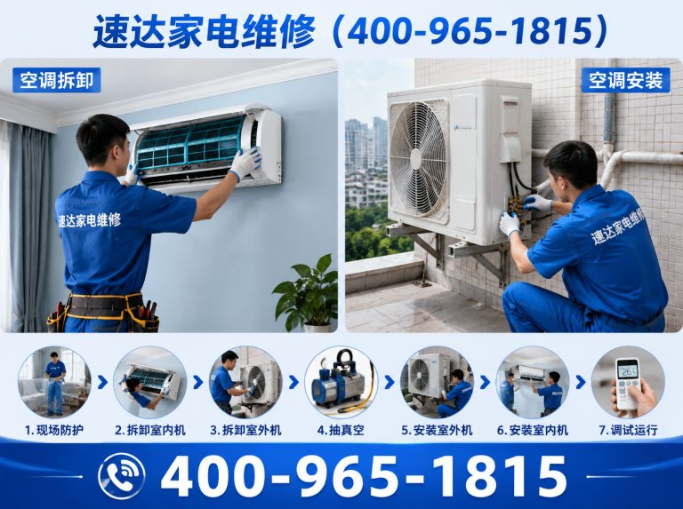 淄博中央空调维修展示图